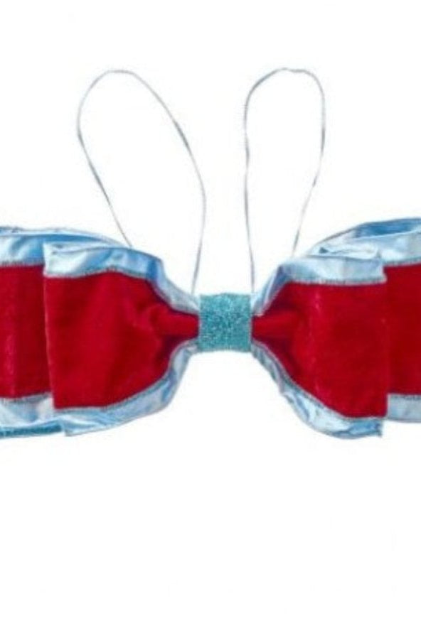 Shop For Pre - Made Candy Bow Ice Blue Red