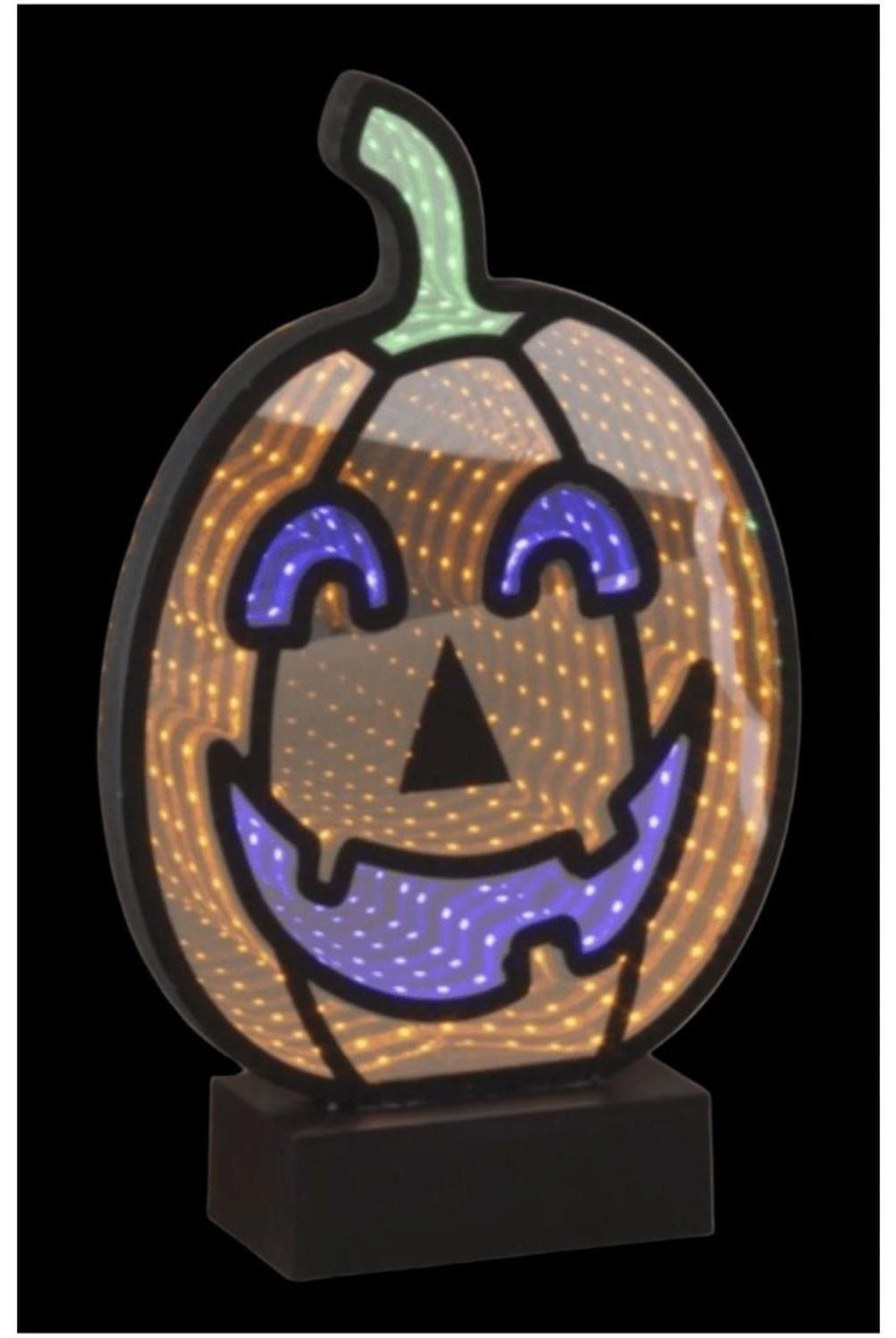 Pumpkin Infinity Light Display 11"H
