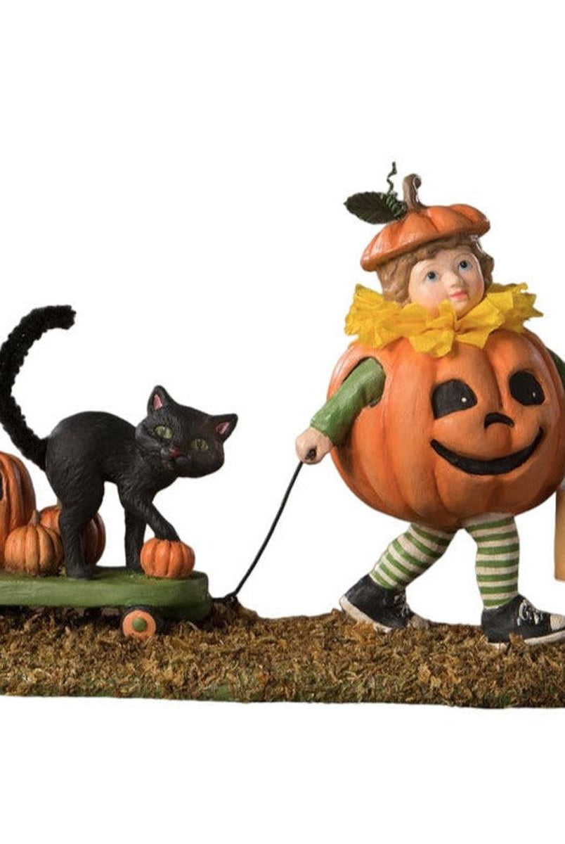 Shop For Pumpkin Paige with Wagon Figurine