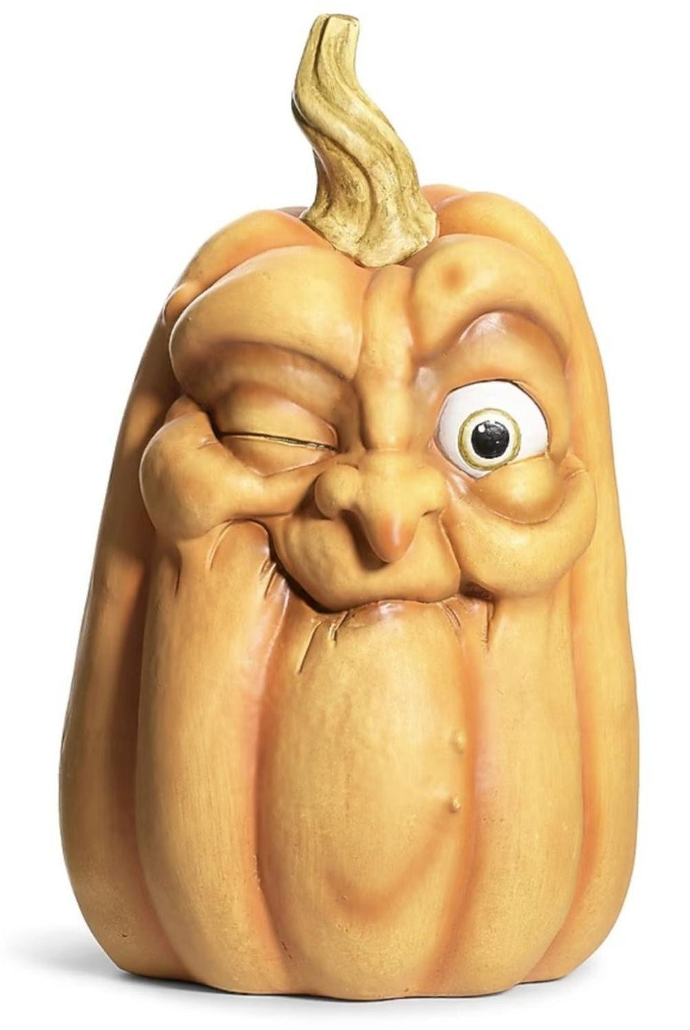 Pumpkin With Old Man Face