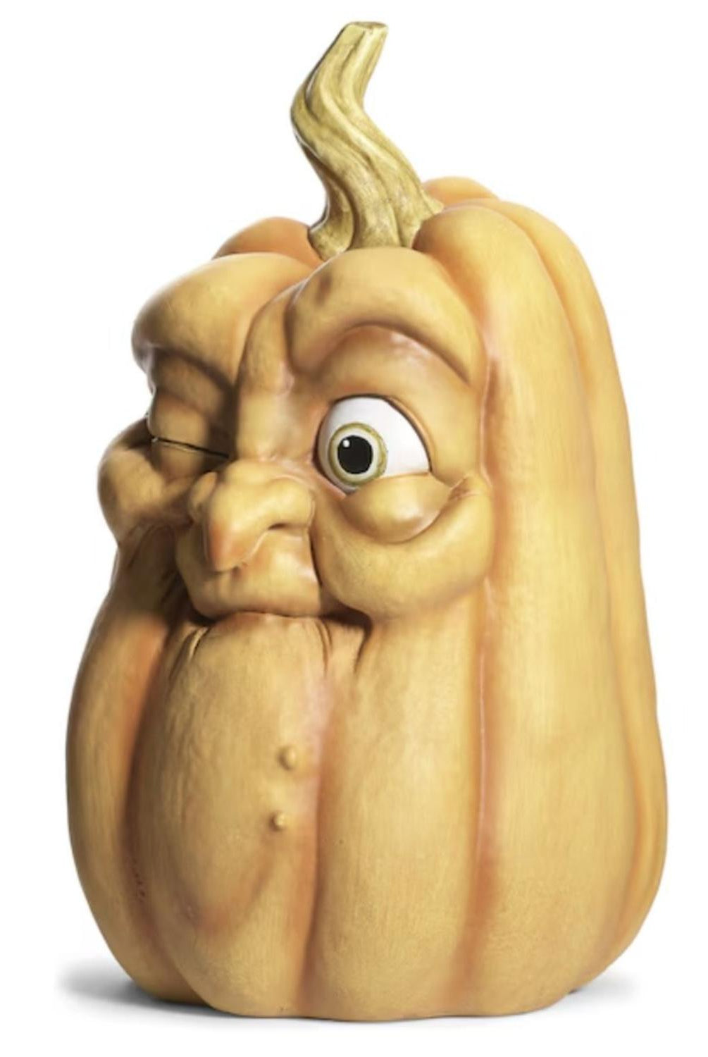 Pumpkin With Old Man Face