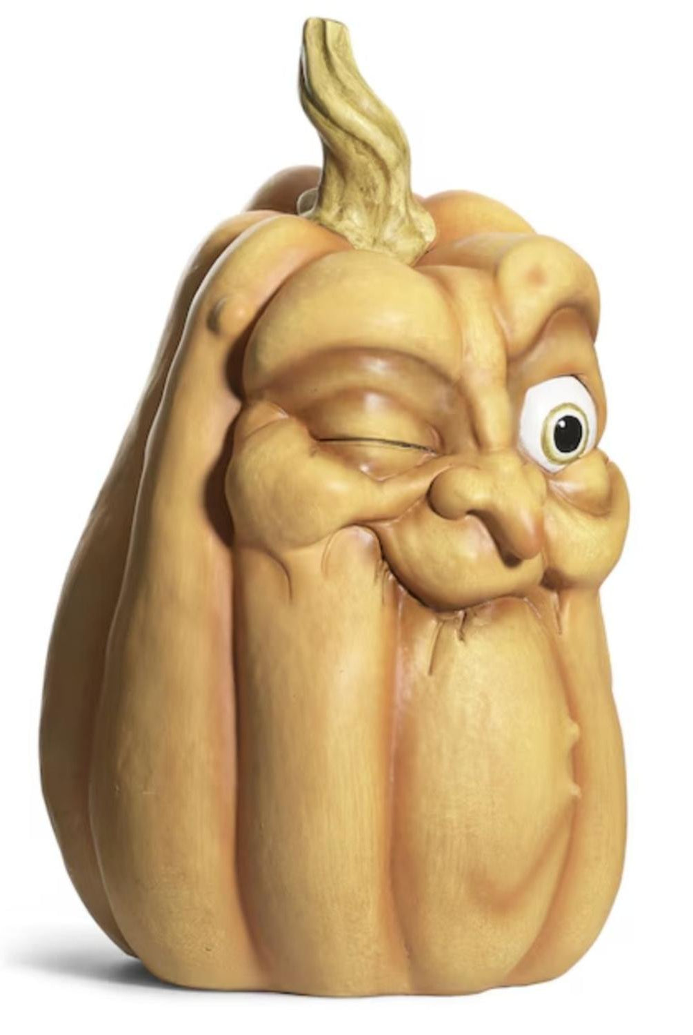 Pumpkin With Old Man Face