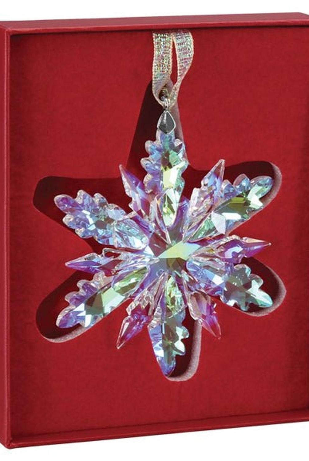 Radiant Crystal Snowflake Ornament