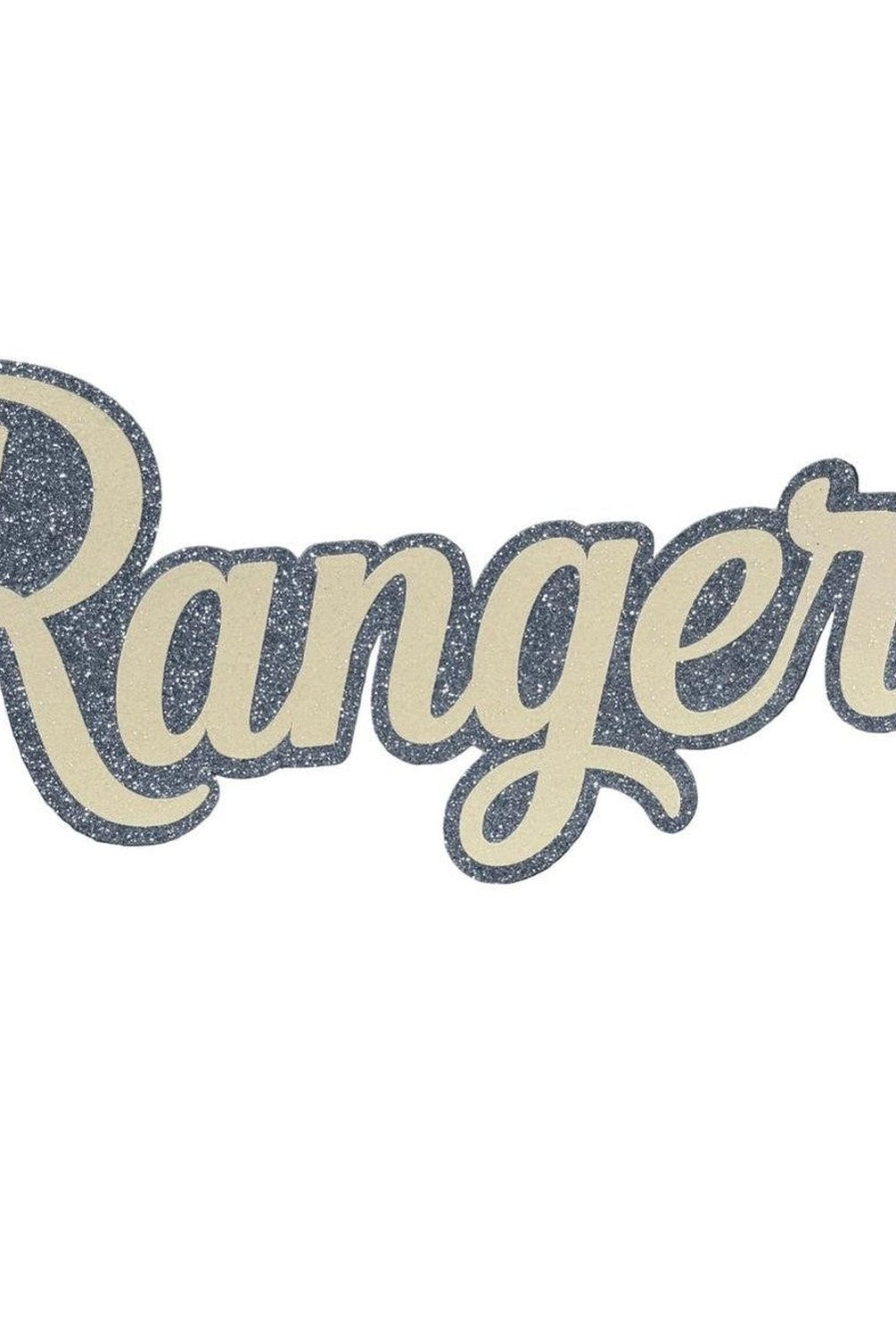 Shop For Rangers Homecoming Word Cutout: Blue