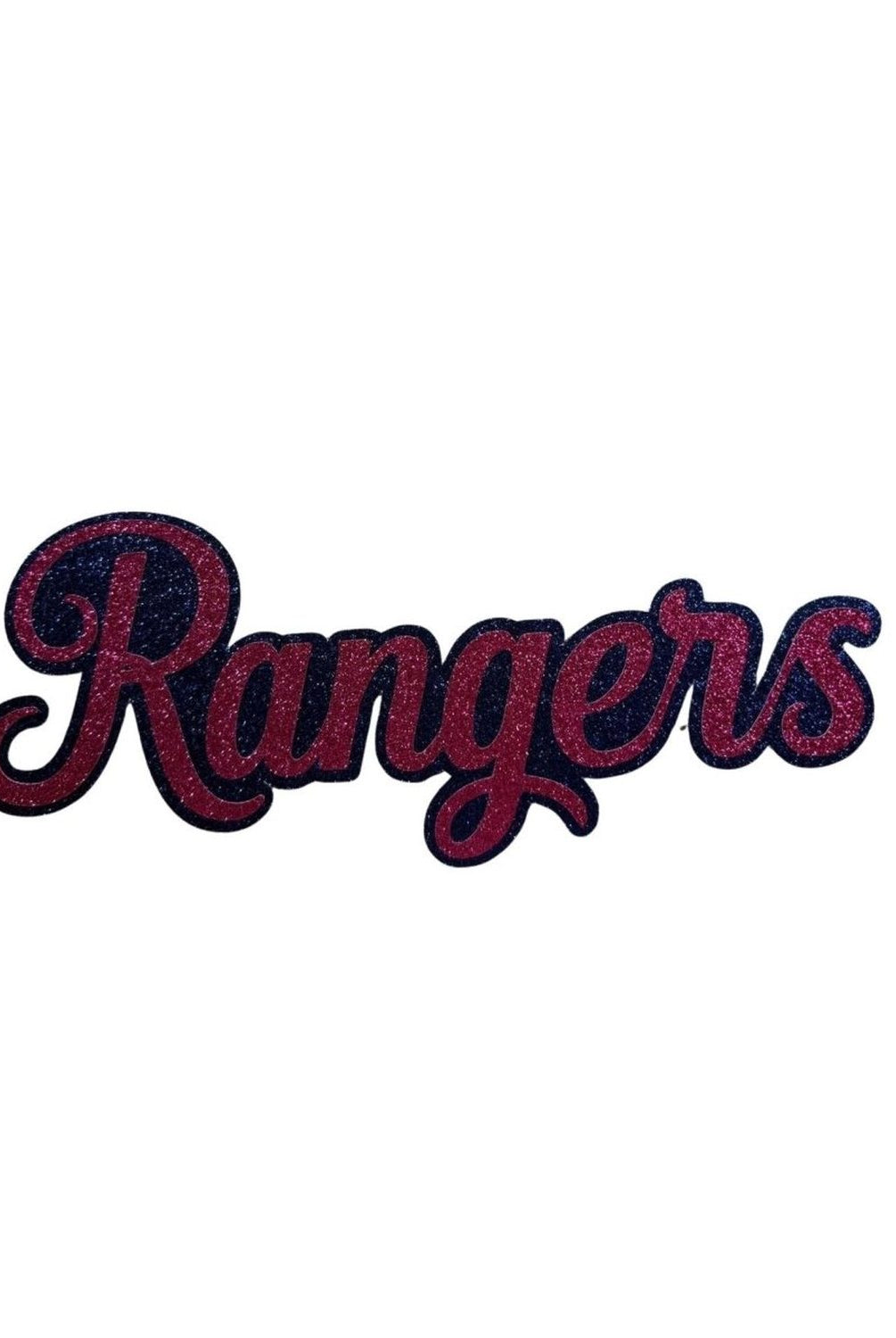 Shop For Rangers Homecoming Word Cutout: Hot Pink