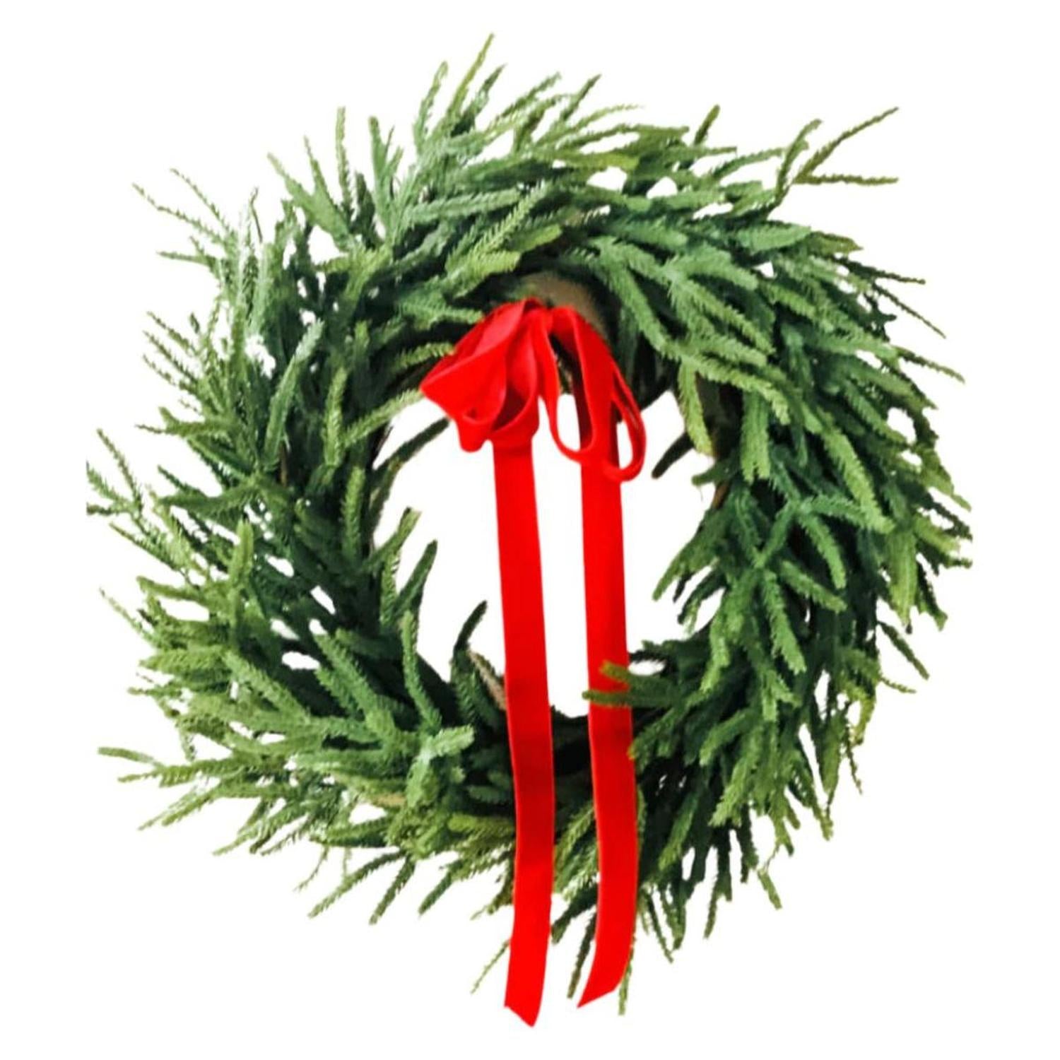 Shop For Real Touch Norfolk Pine Wreath