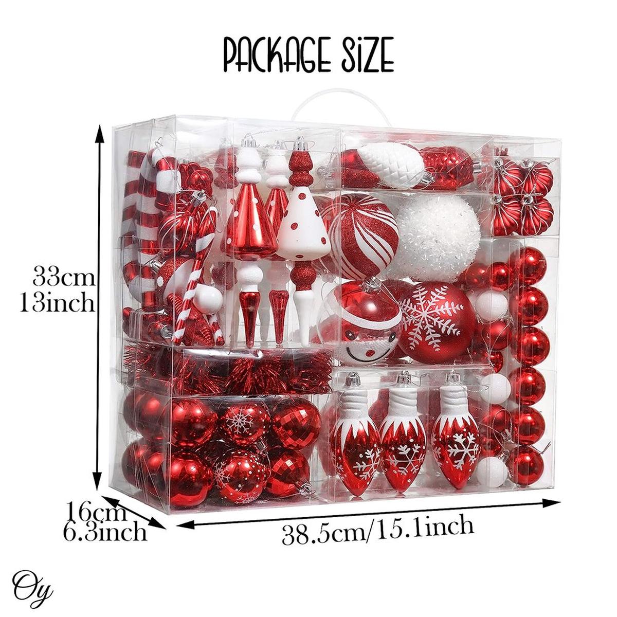 Shop For Red and White Christmas Mega Bundle (Set of 155)