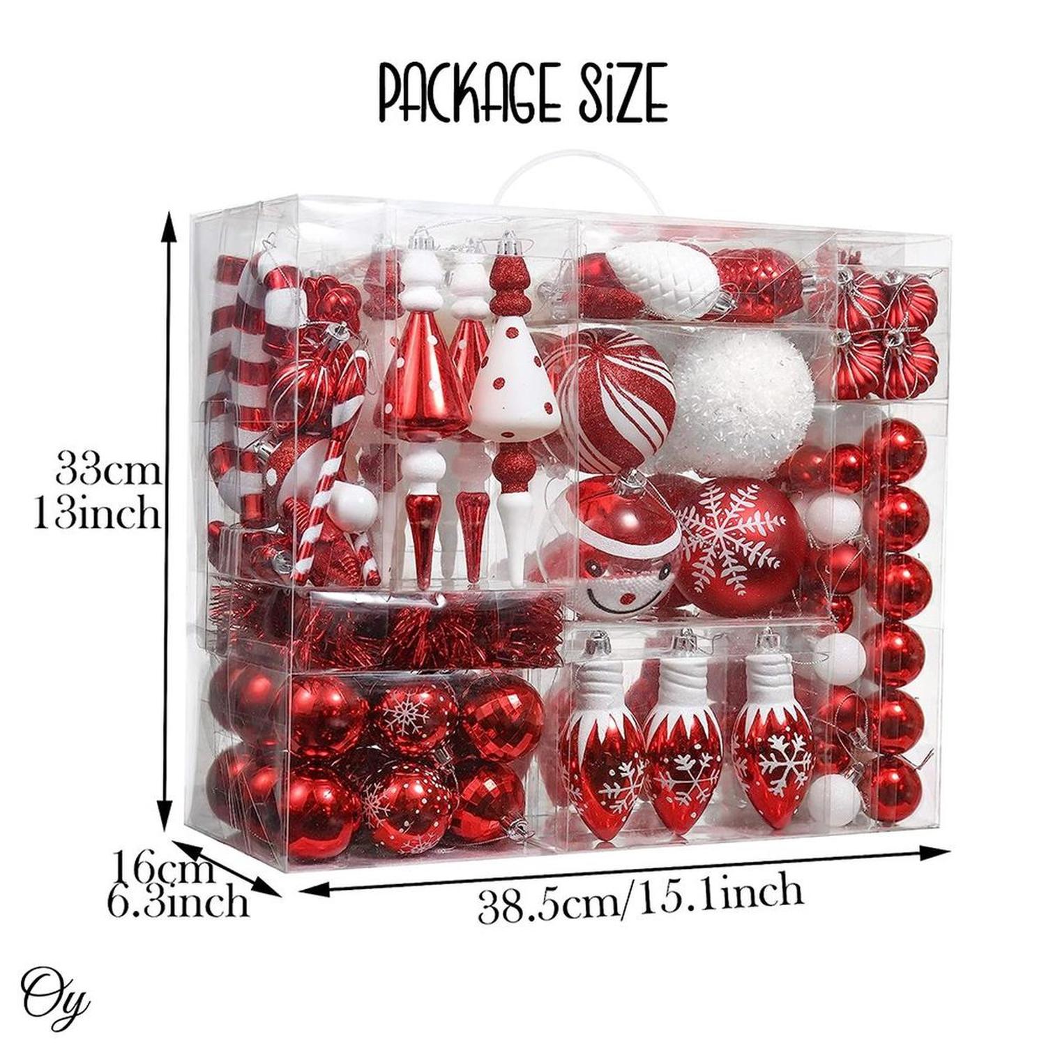 Shop For Red and White Christmas Mega Bundle (Set of 155)