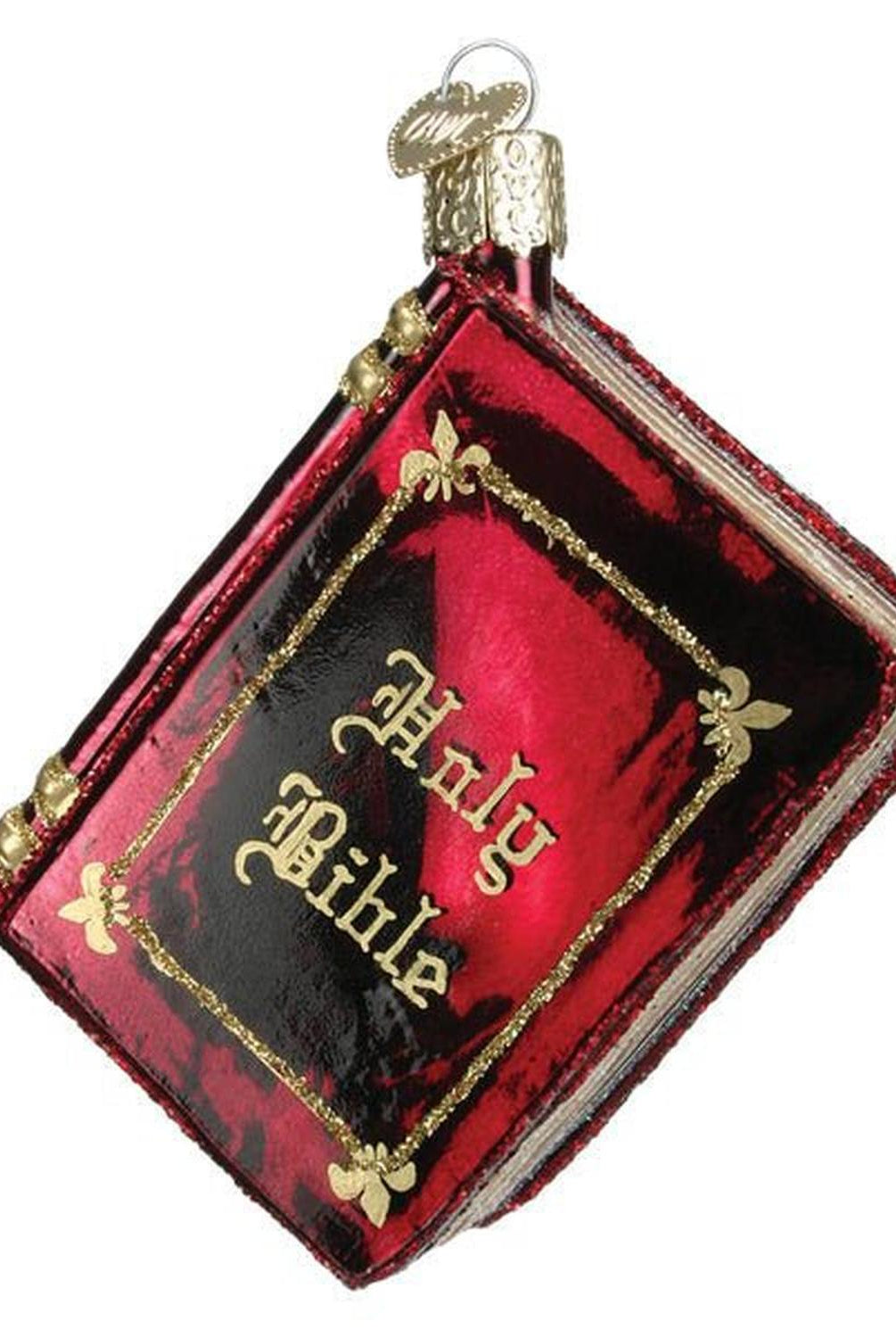 Red Bible Ornament