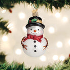 Shop For Red Bow Holly Hat Snowman Ornament