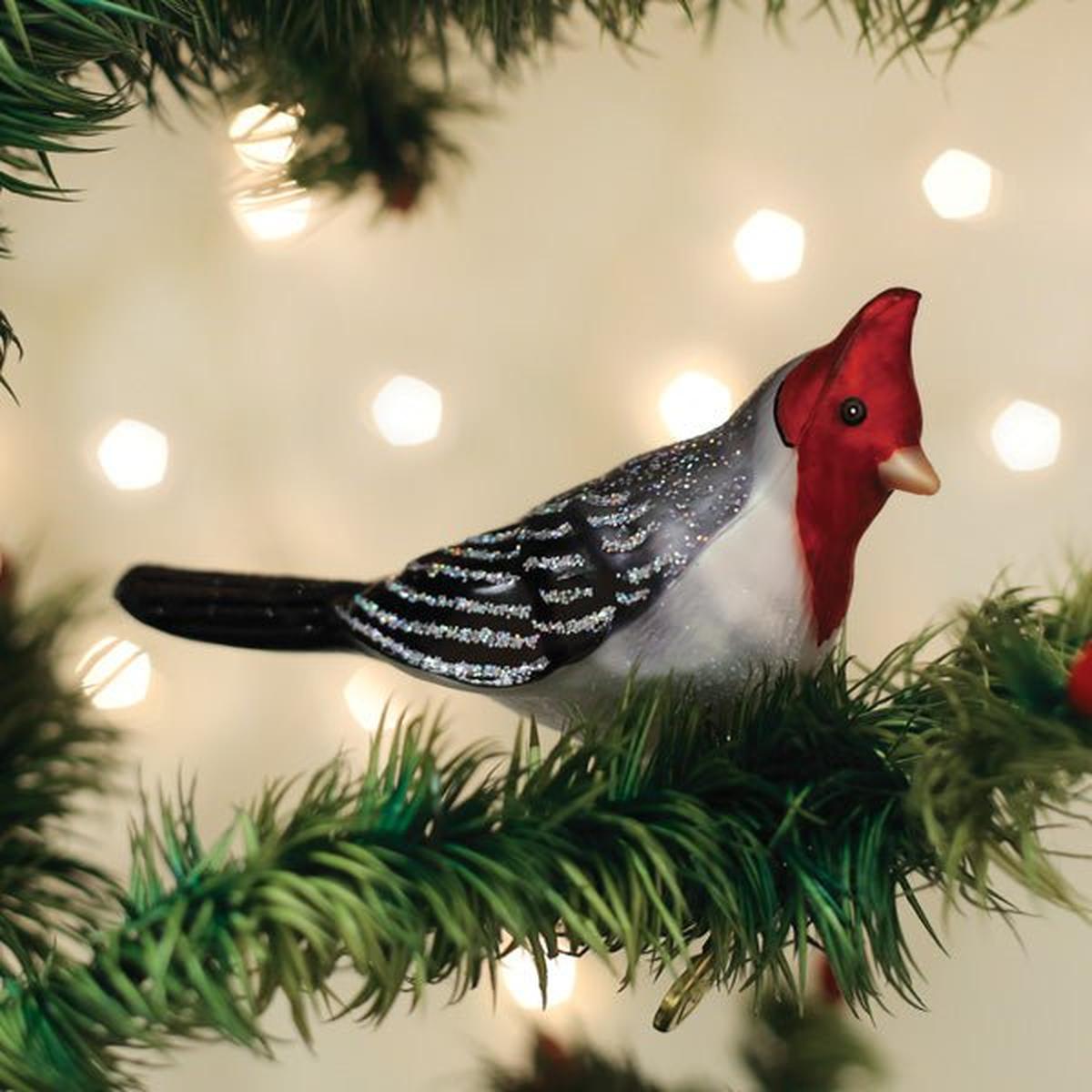Shop For Red - crested Cardinal Ornament