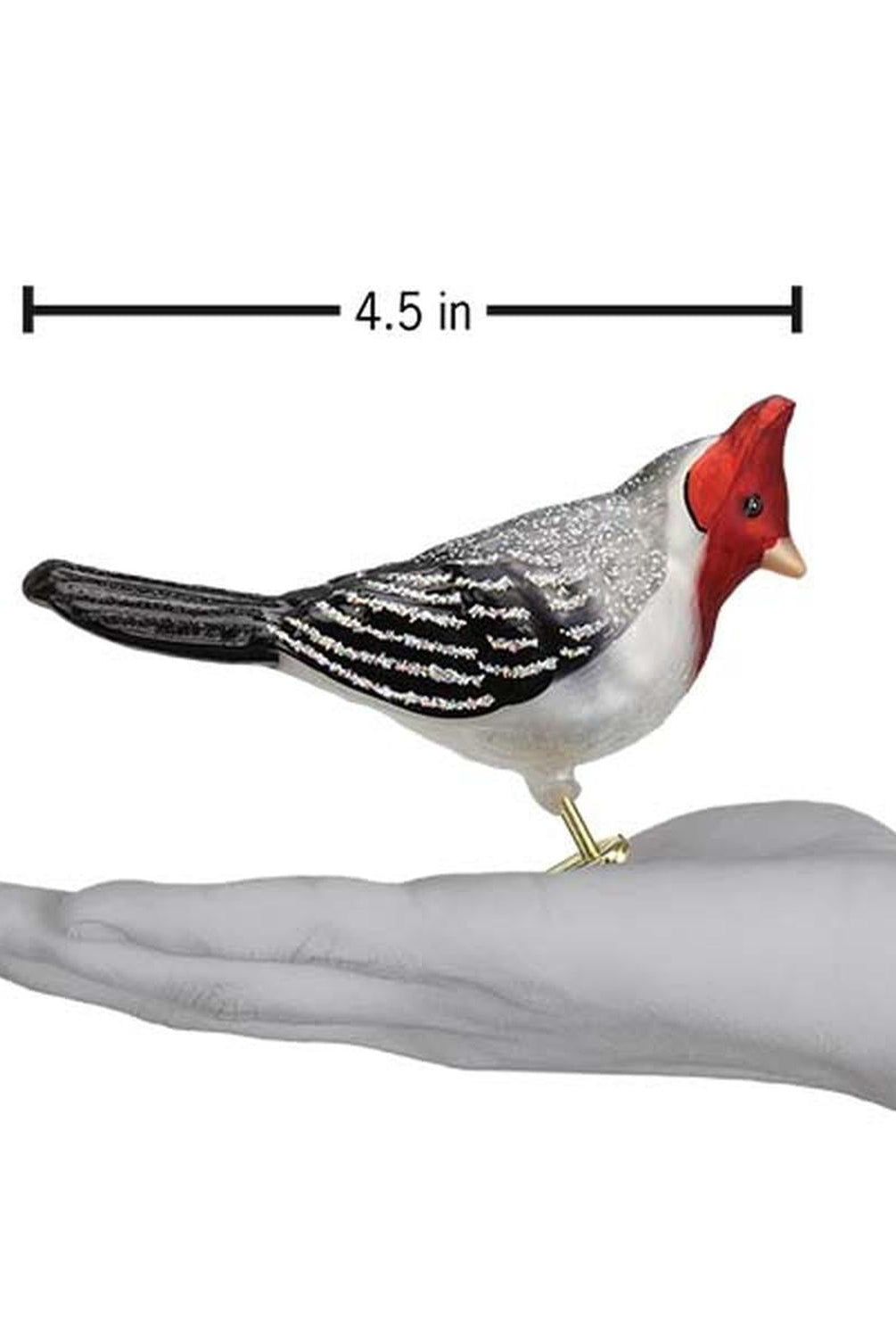 Red-crested Cardinal Ornament