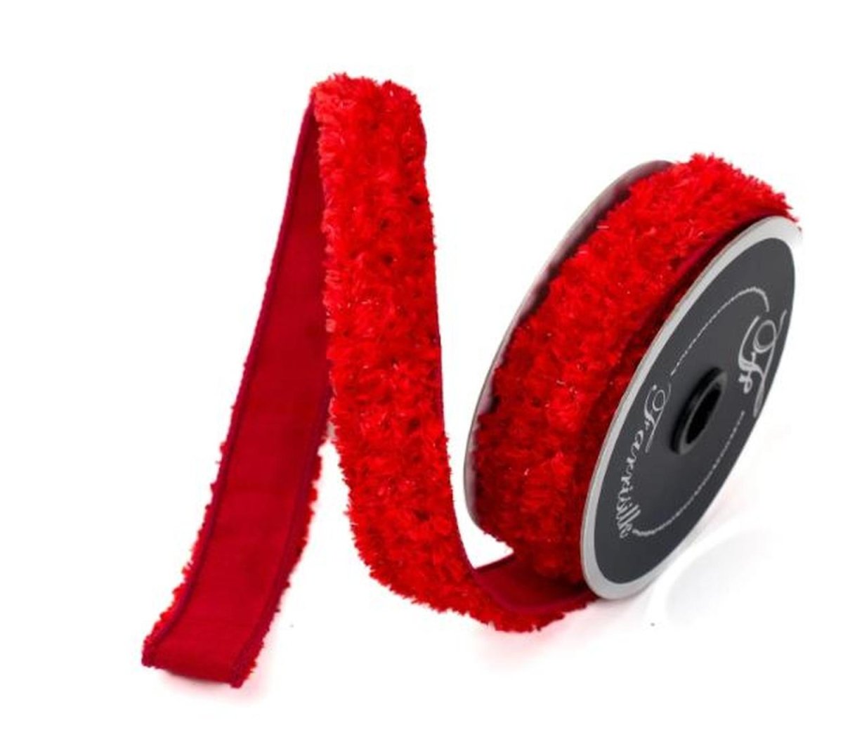 Shop For Red Plush Chenille Bow
