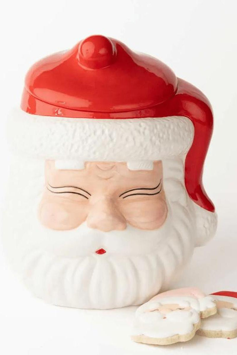 Shop For Red Santa Cookie Jar