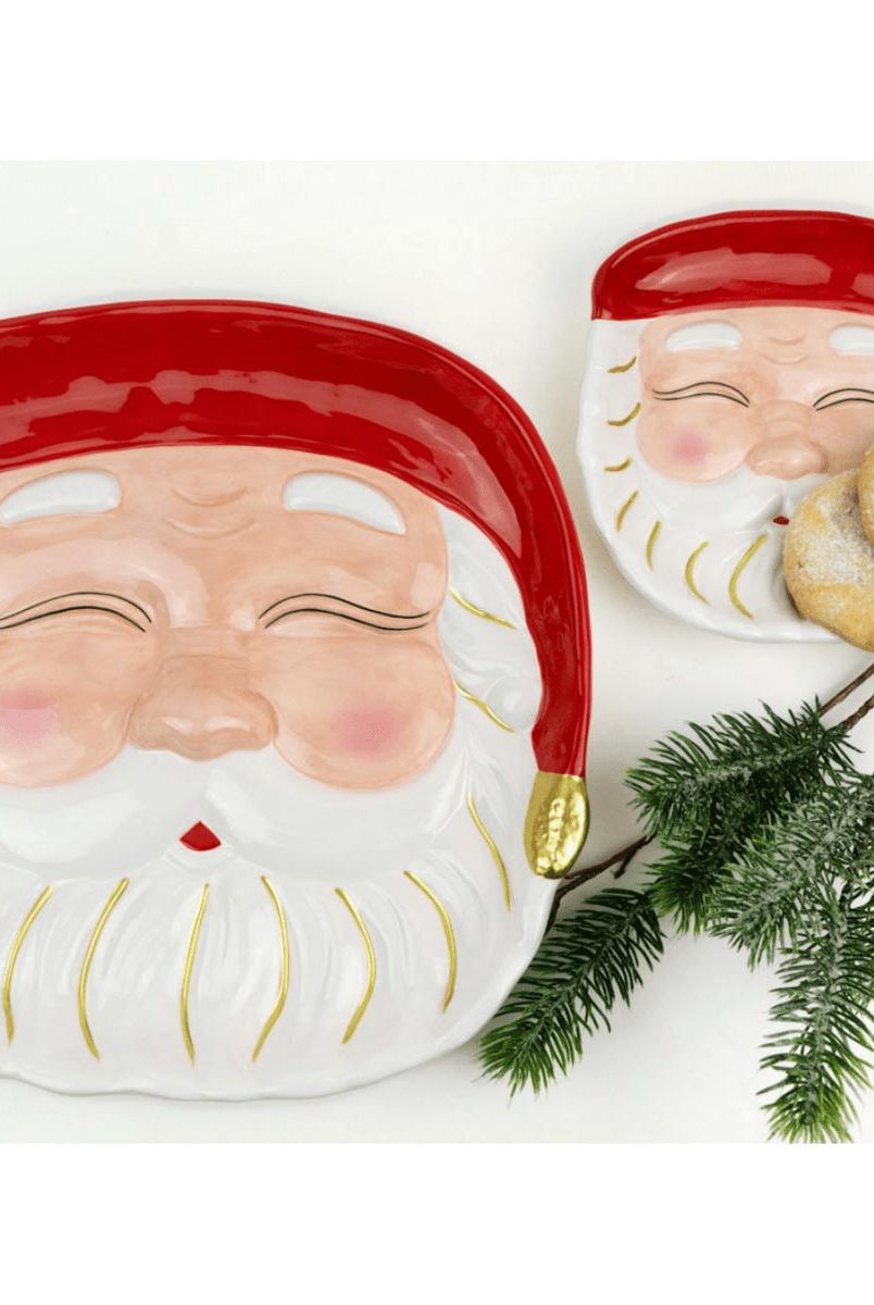 Shop For Red Santa Platter