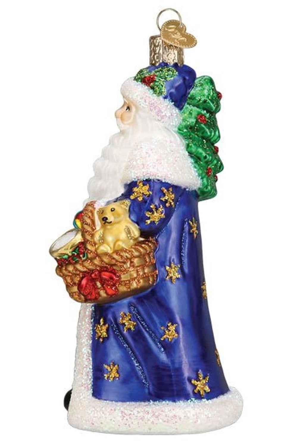 Regal Father Christmas Ornament