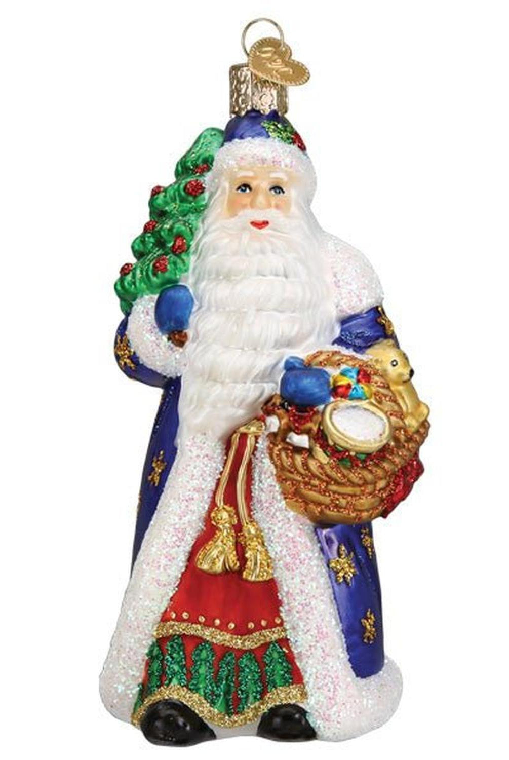 Regal Father Christmas Ornament