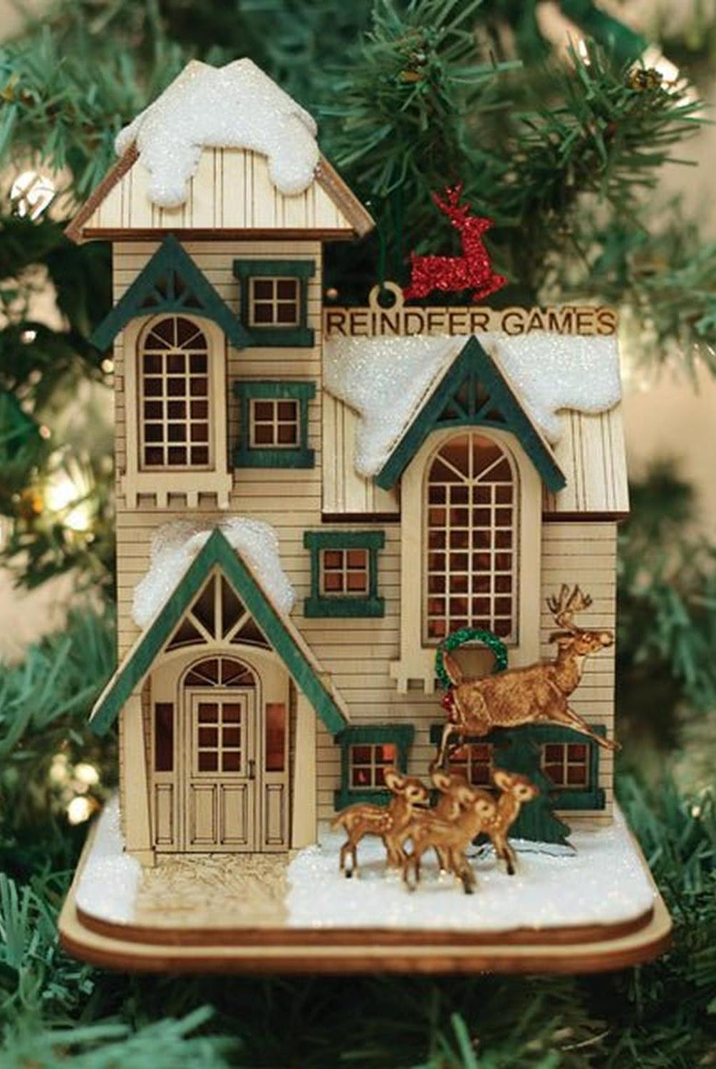 Reindeer Games Ornament