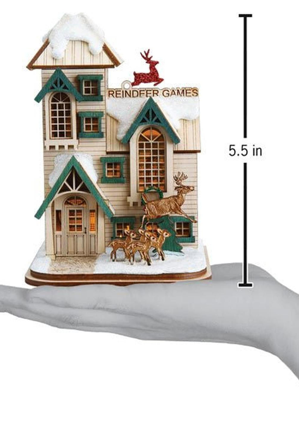 Reindeer Games Ornament