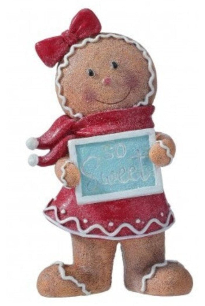 Shop For Resin Gingerbread Boy and Girl (Set of 2)