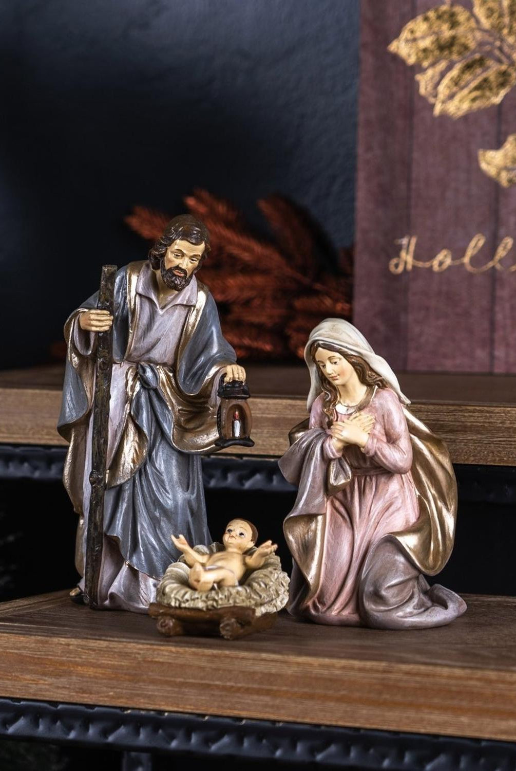 Shop For Resin Holy Family Nativity Figurines (Set of 3)