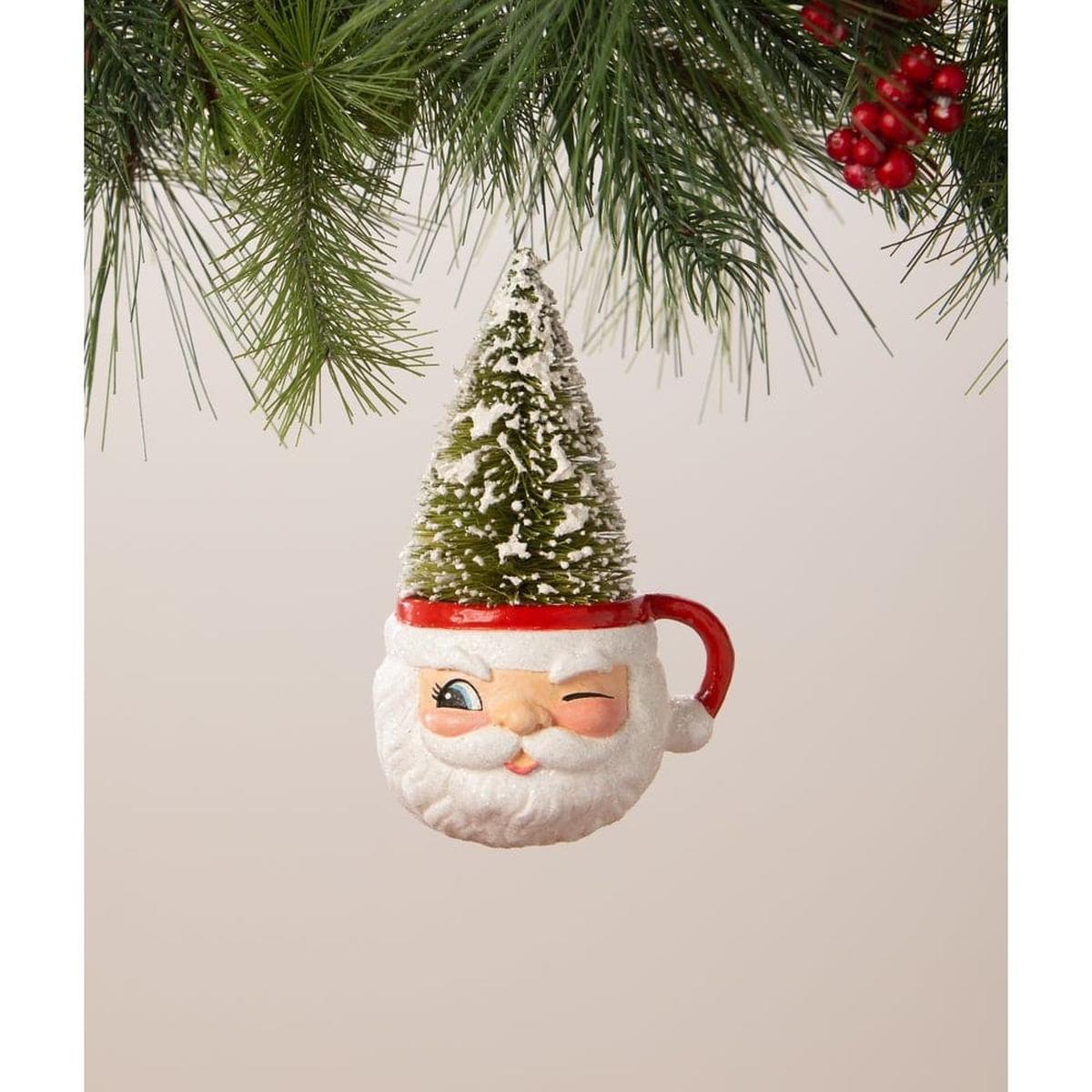 Shop For Retro Santa Mug Ornament