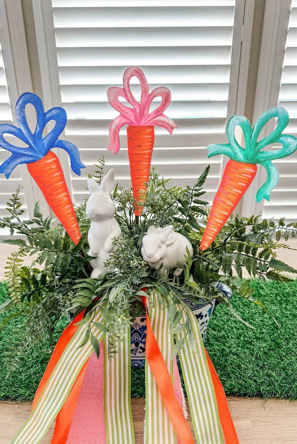 Shop For Ribbon Topped Carrots (Set of 3)