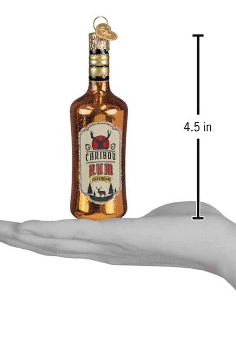 Rum Bottle Ornament