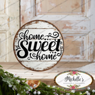 Shop For Rustic Home Sweet Home Round Sign