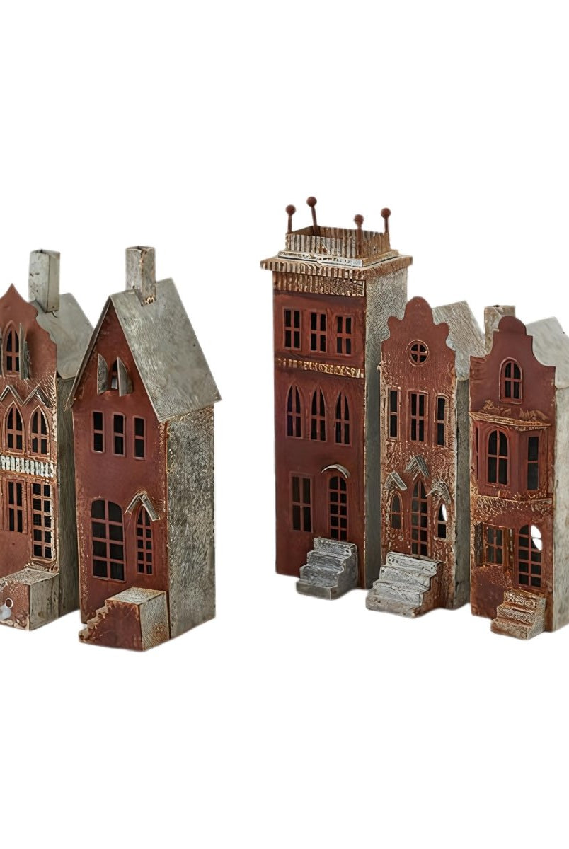 Shop For Rustic Metal Town Homes