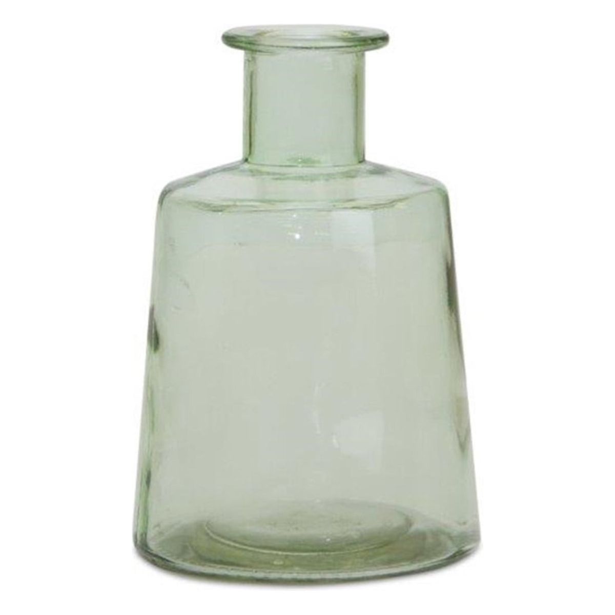 Shop For Sage Green Glass Bottle Vase (Set of 2)