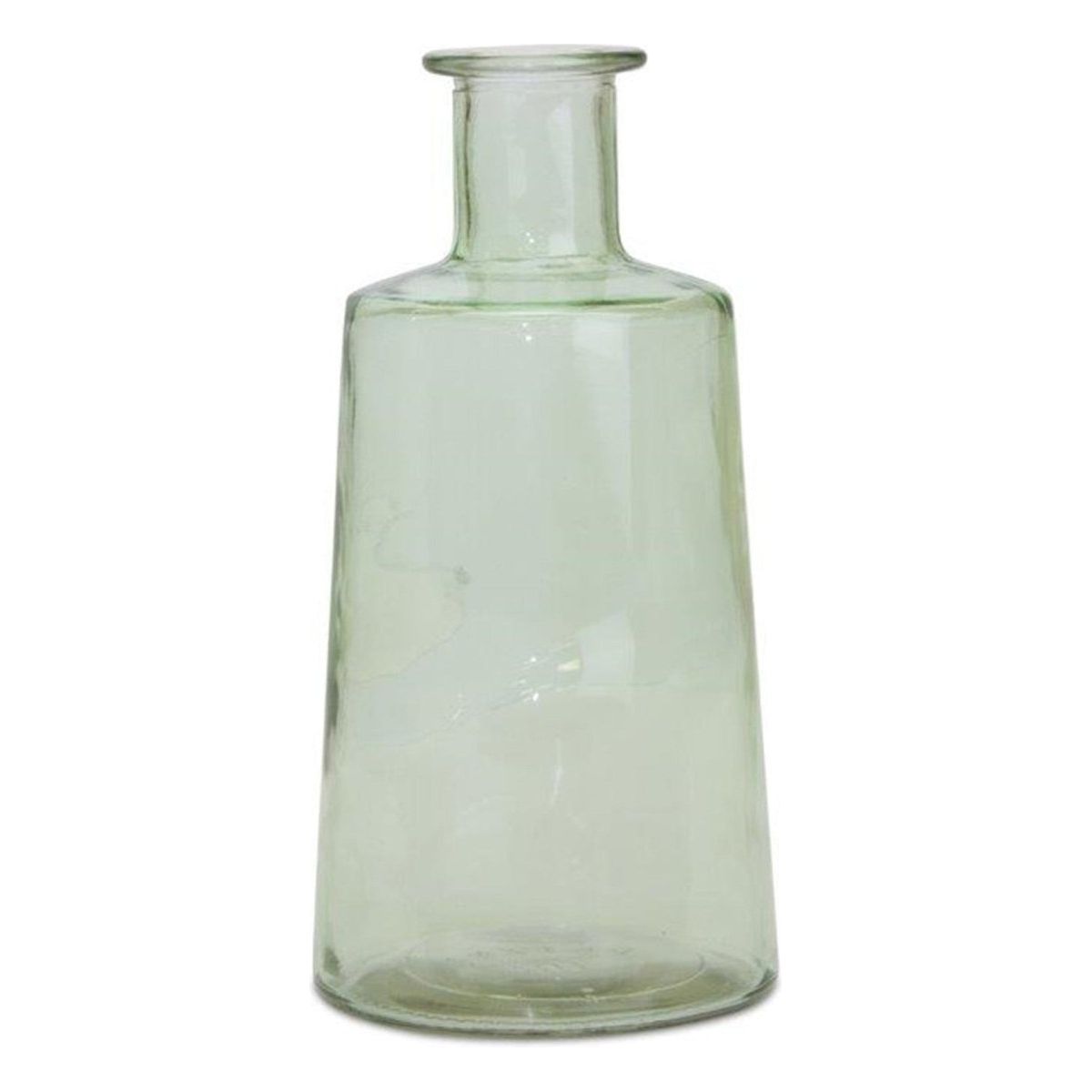 Shop For Sage Green Glass Bottle Vase (Set of 2)