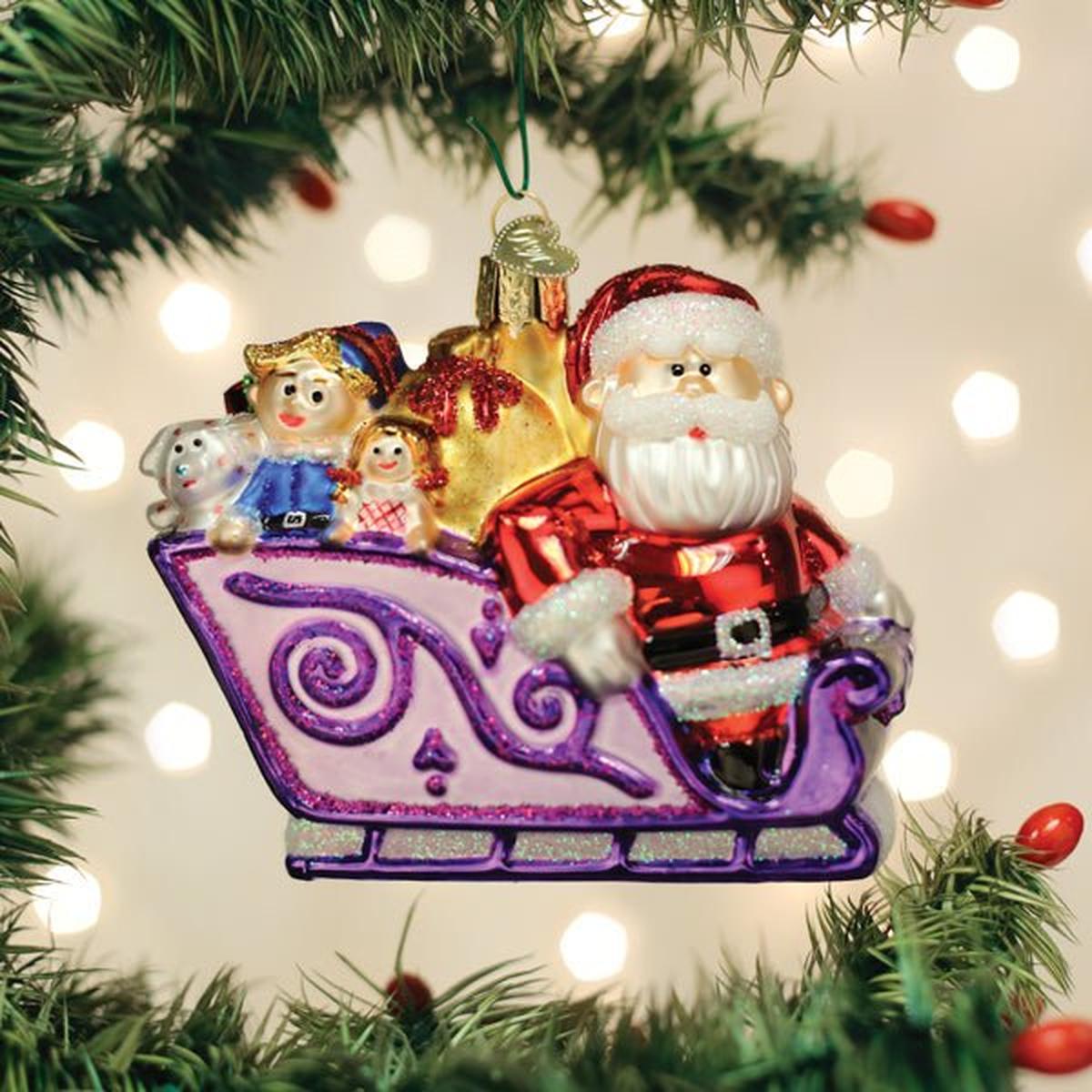 Shop For Santa And Friends Ornament
