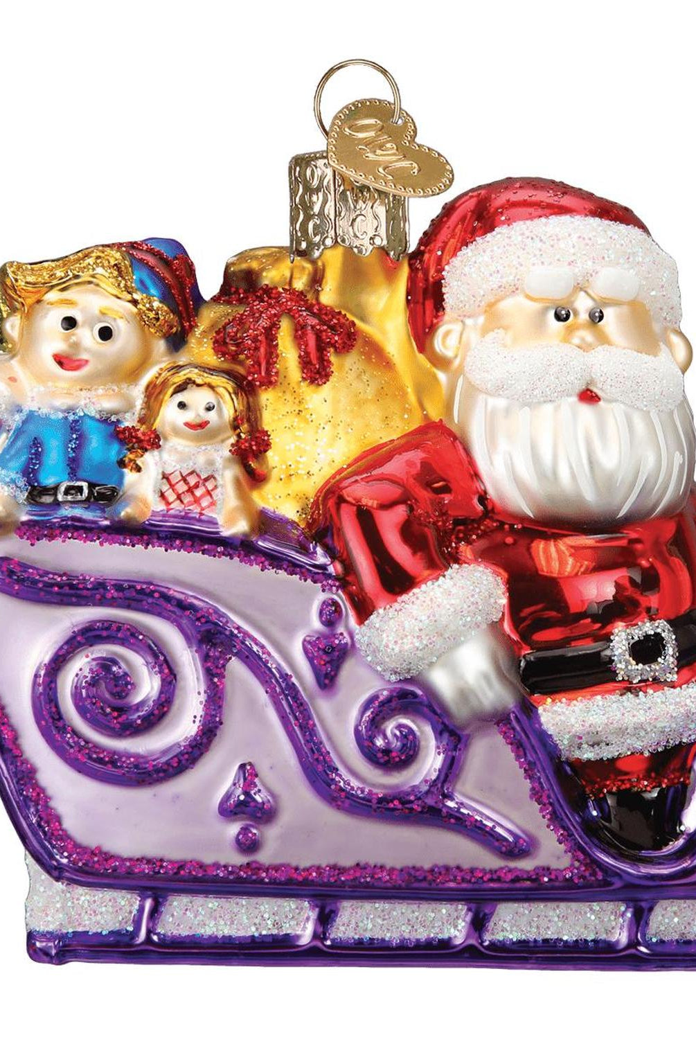 Santa And Friends Ornament