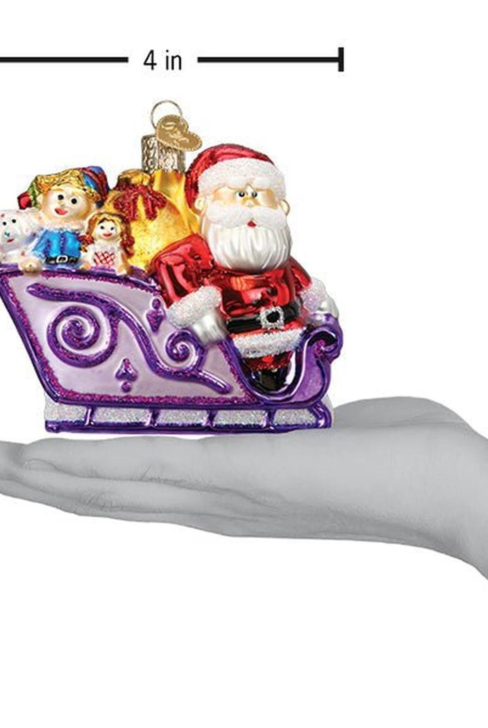 Santa And Friends Ornament