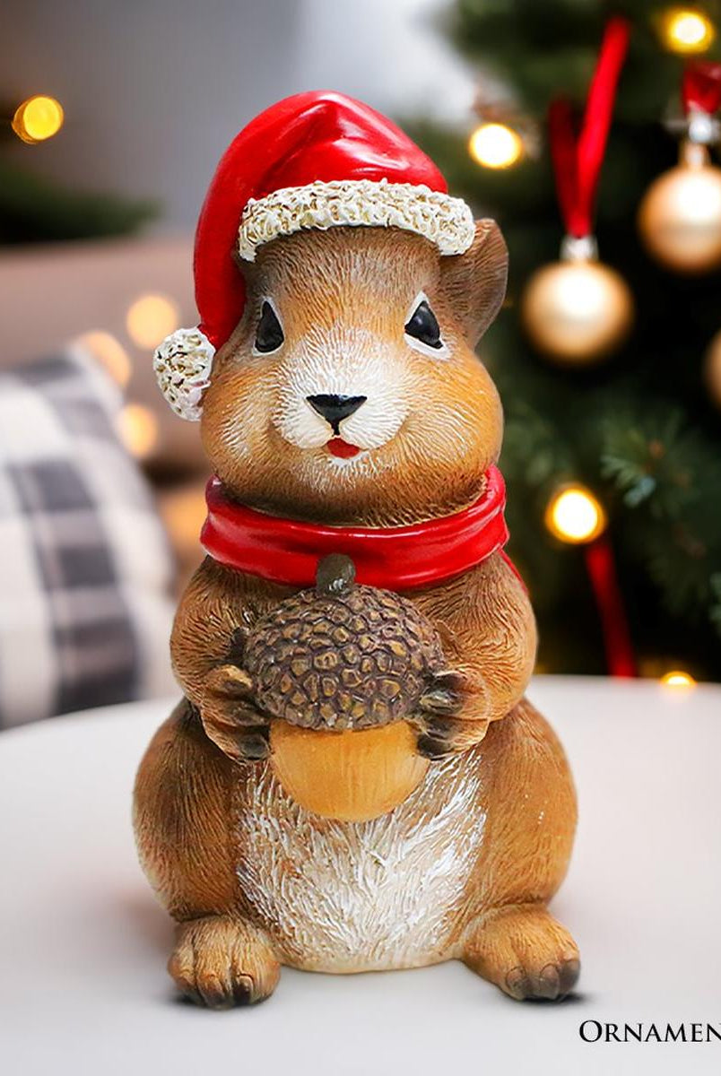 Shop For Santa Chipmunk Christmas Figurine