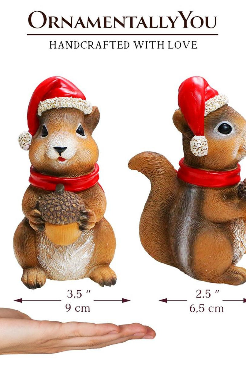 Shop For Santa Chipmunk Christmas Figurine