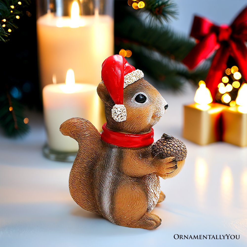 Shop For Santa Chipmunk Christmas Figurine