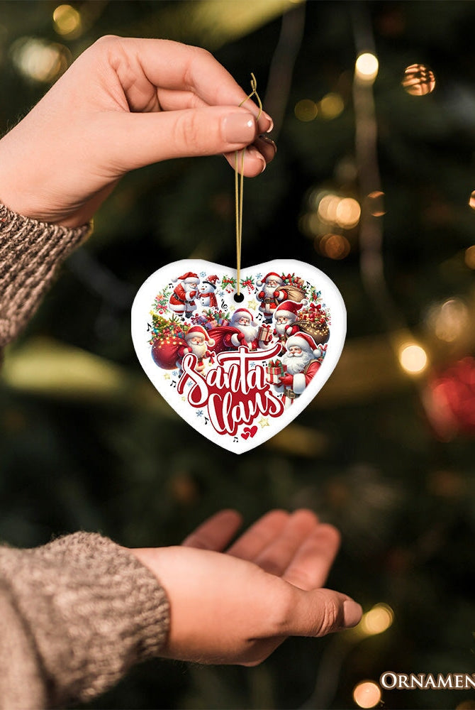 Shop For Santa Claus Christmas Ornament