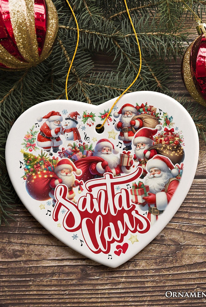 Shop For Santa Claus Christmas Ornament