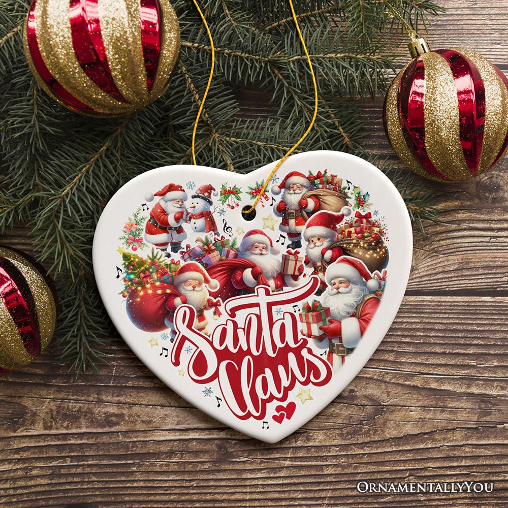 Shop For Santa Claus Christmas Ornament