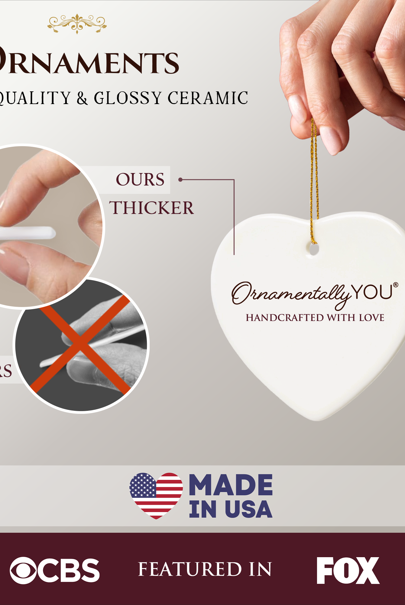 Shop For Santa Claus Christmas Ornament