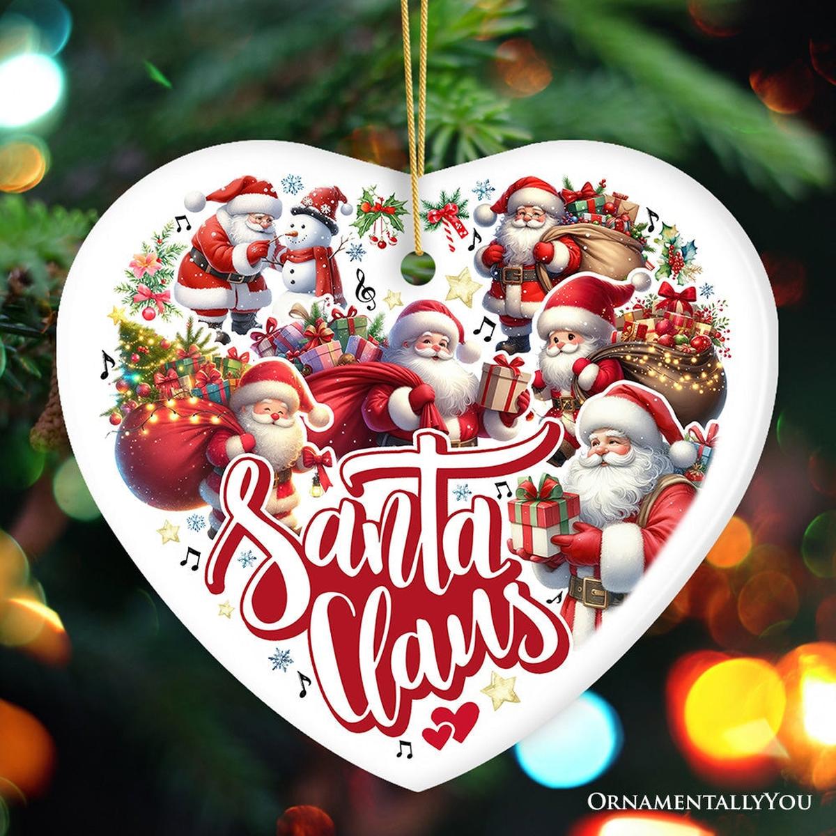 Shop For Santa Claus Christmas Ornament