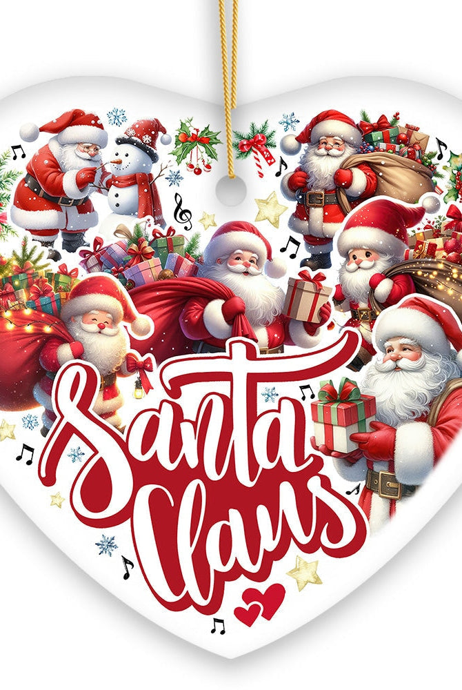 Shop For Santa Claus Christmas Ornament