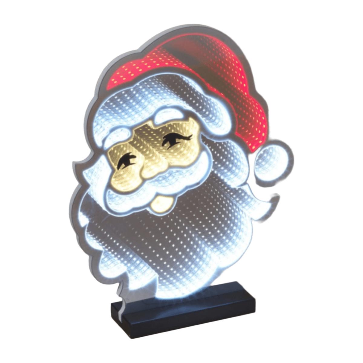 Shop For Santa Claus Infinity Light Display 15"H