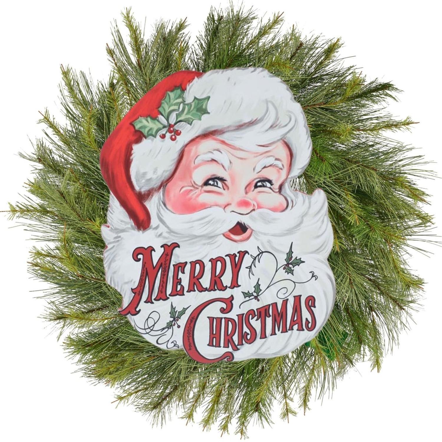 Shop For Santa Face Wall Hanging