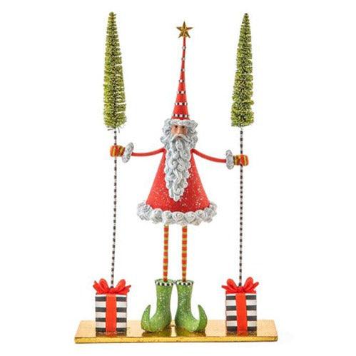 Shop For Santa Gift Tree Figure by Patience Brewster