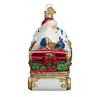Shop For Santa In Sleigh Ornament