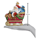 Shop For Santa In Sleigh Ornament