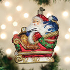 Shop For Santa In Sleigh Ornament